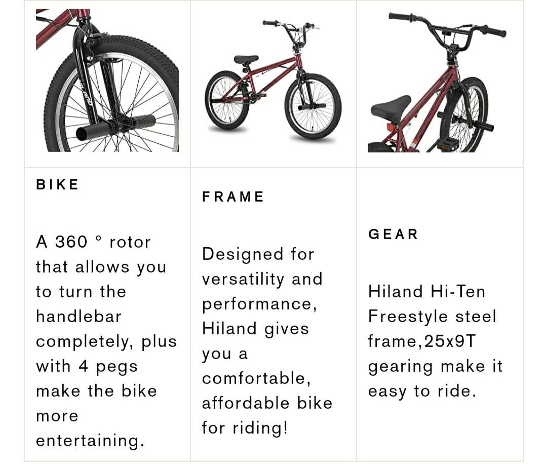 Hiland redeem best sale bmx bike
