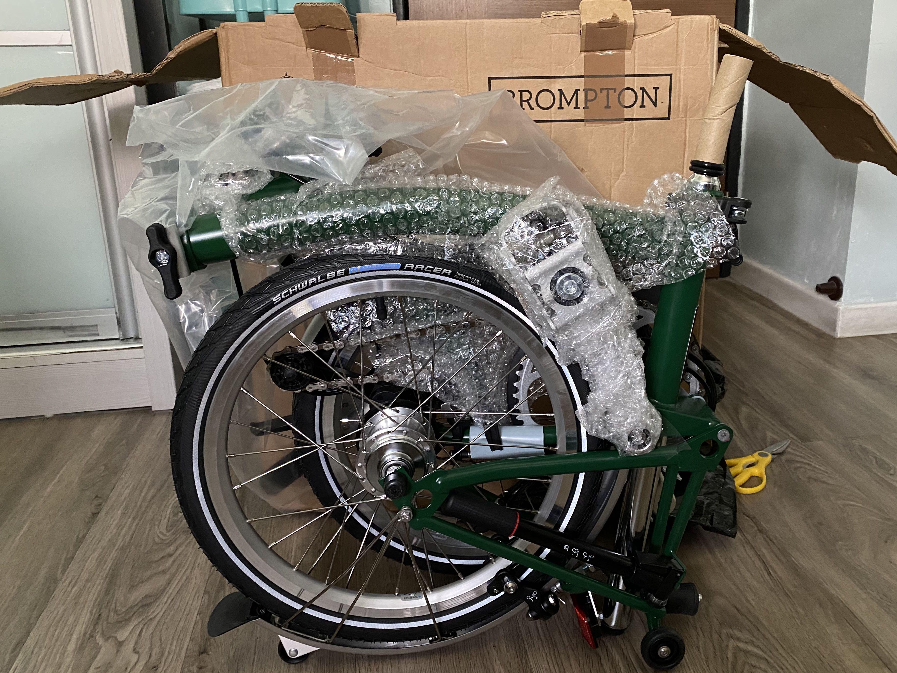 Brompton S6L Racing Green BNIB Sports Equipment Bicycles Parts Bicycles on Carousell