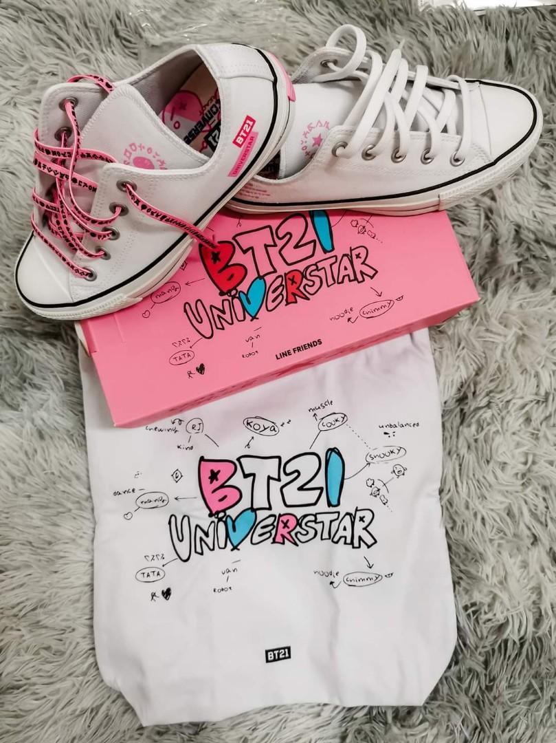 BTS BT21 x Converse Japan Release, Women's Fashion, Footwear, Sneakers on  Carousell