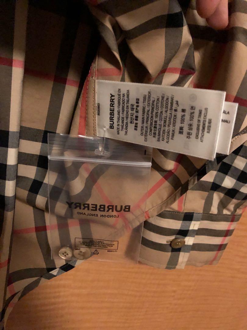 Burberry top classic print