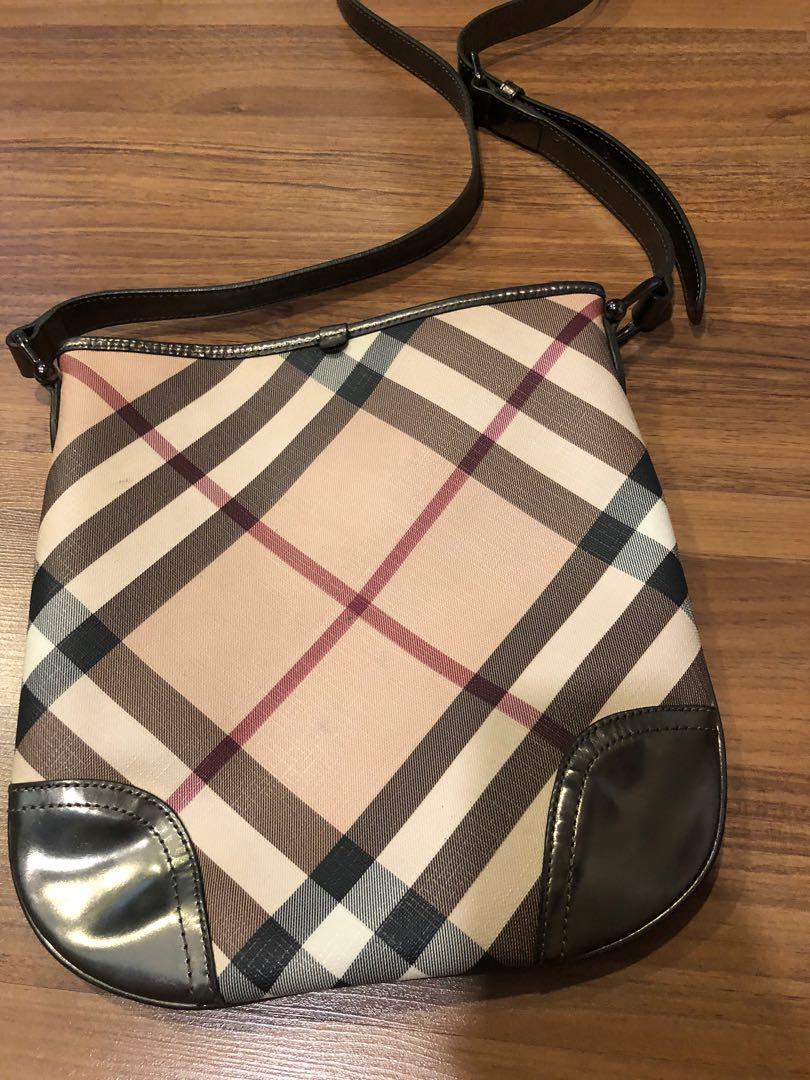 100% authentic Burberry nova check crossbody bag, Women's Fashion, Bags &  Wallets, Purses & Pouches on Carousell