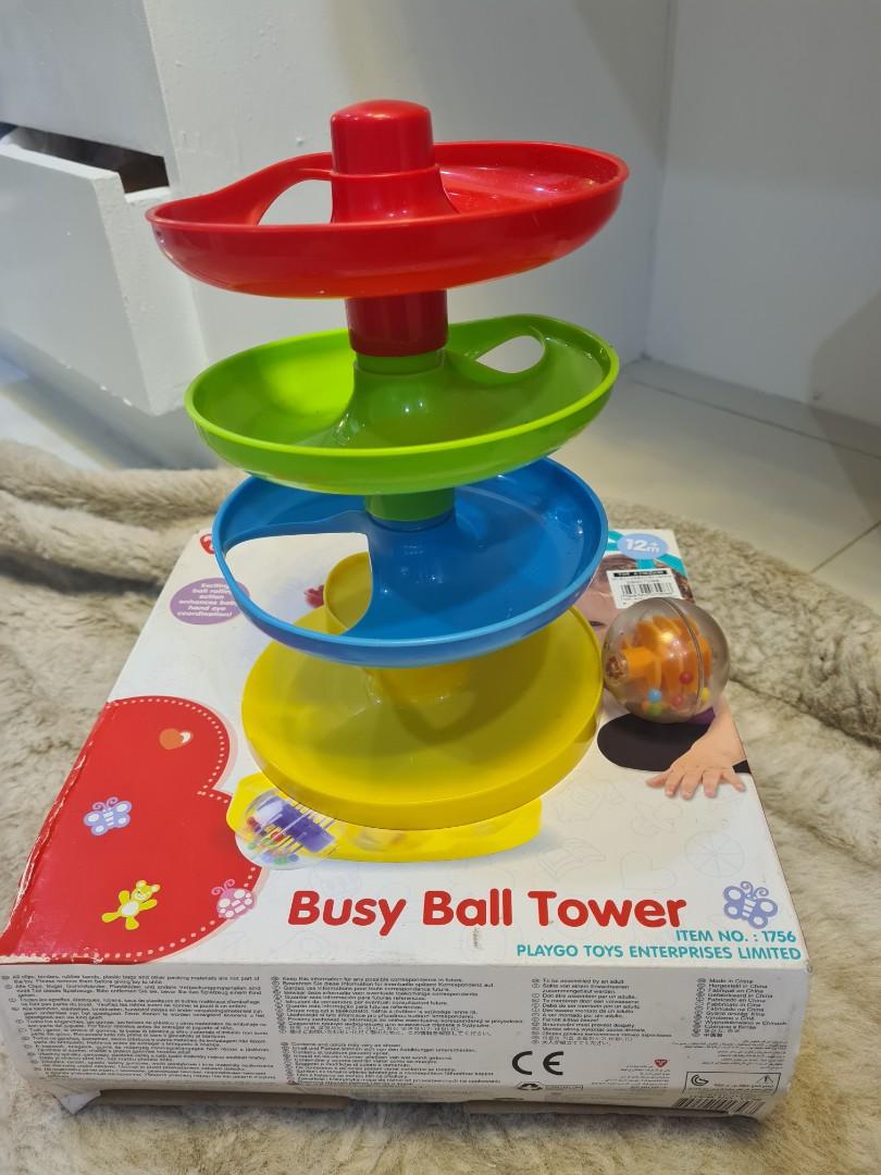 busy ball tower