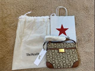 Calvin Klein Teodora Jacquard Signature Tote 