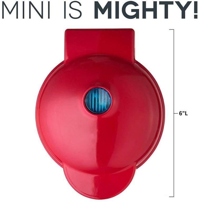 Candora Mini Waffle Maker Machine for Individual Waffles, Paninis, Hash