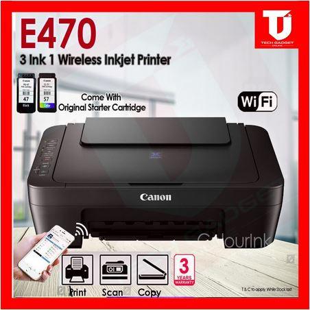 Canon e470 ink sale