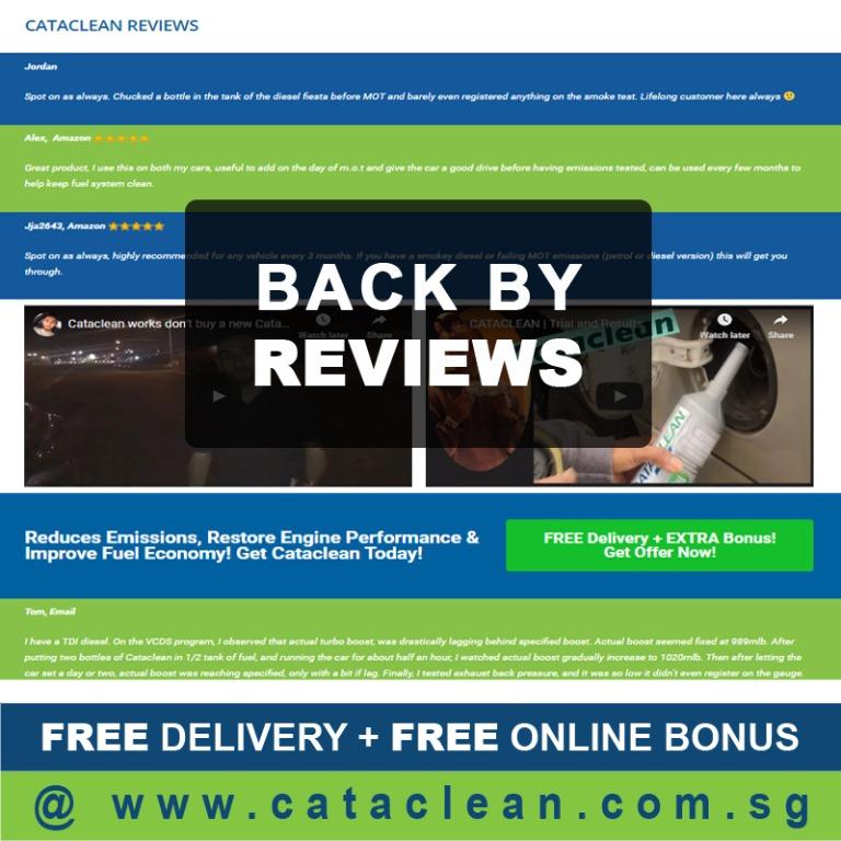 Cataclean Fuel Additives / Engine & Fuel System Cleaner / Clogged DPF