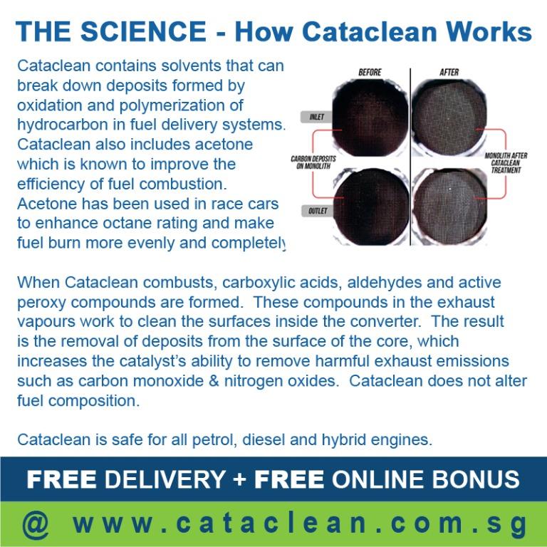 Cataclean Fuel Additives / Engine & Fuel System Cleaner / Clogged DPF