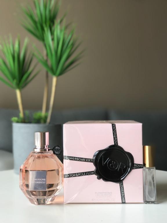 Decant Perfume Original Flowerbomb Perfume By Victor Rolf Travel Spray 5ml 9ml Health Beauty Perfumes Nail Care Others On Carousell