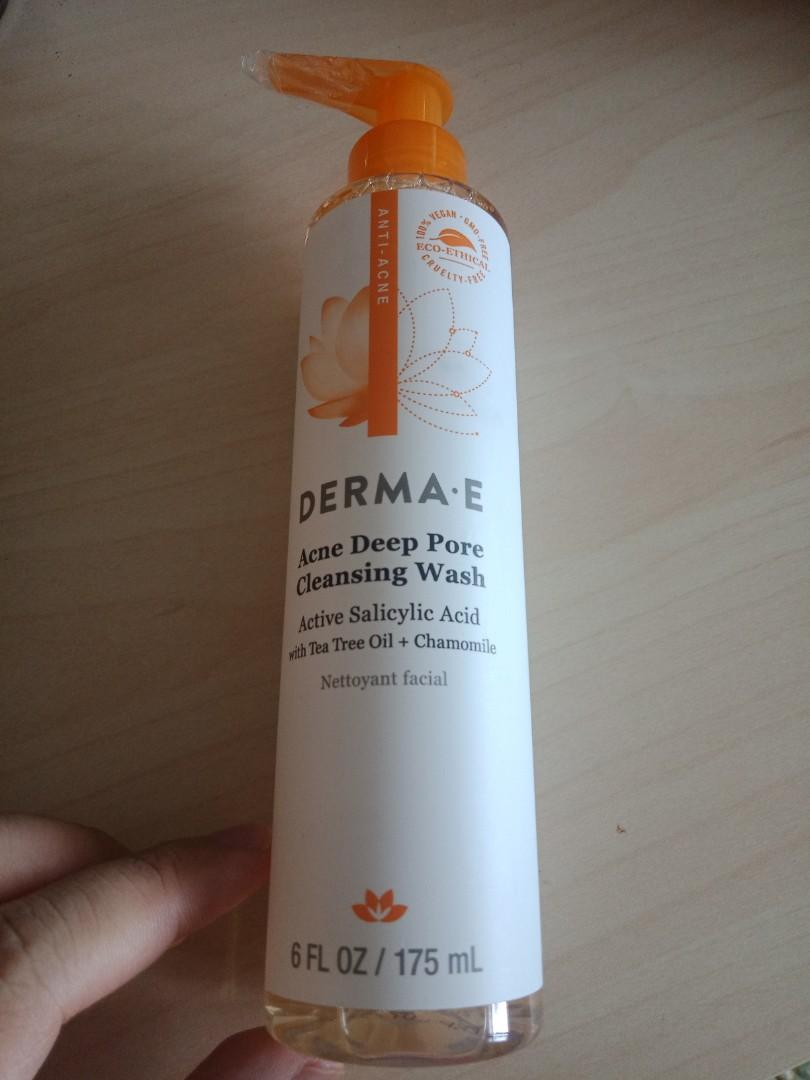 derma e acne deep pore cleanser