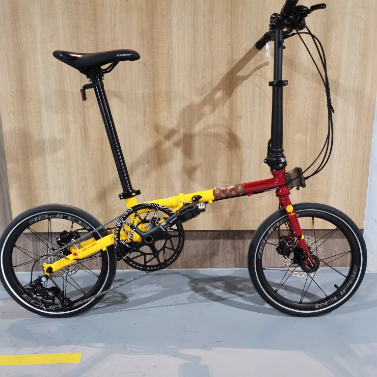 police folding bike b2w