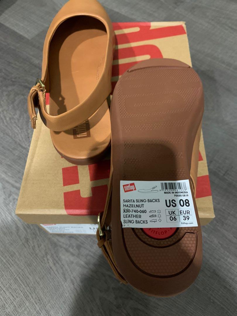 Fitflop sarita hotsell leather slingbacks