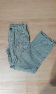 Gray Plaid Pants
