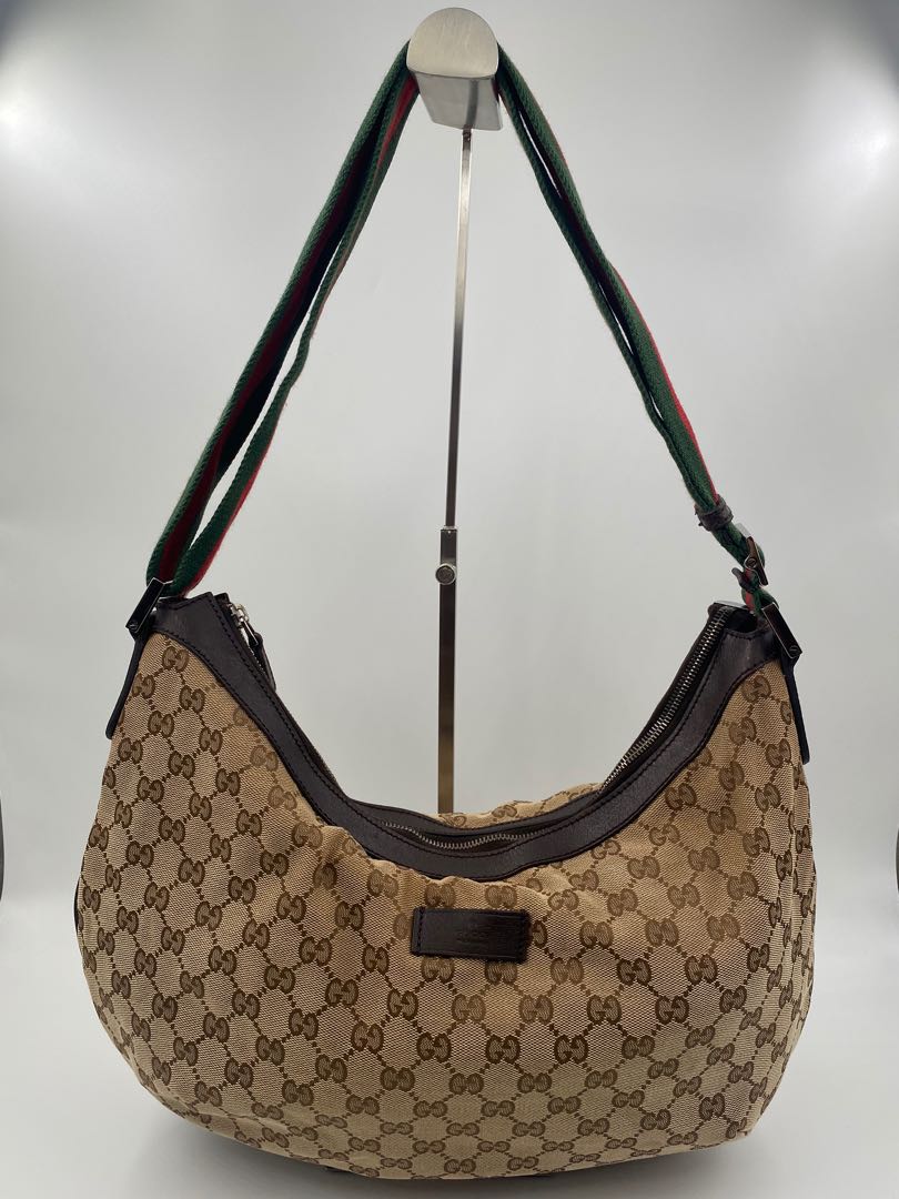 Gucci GG Halfmoon Sling Bag, Luxury 