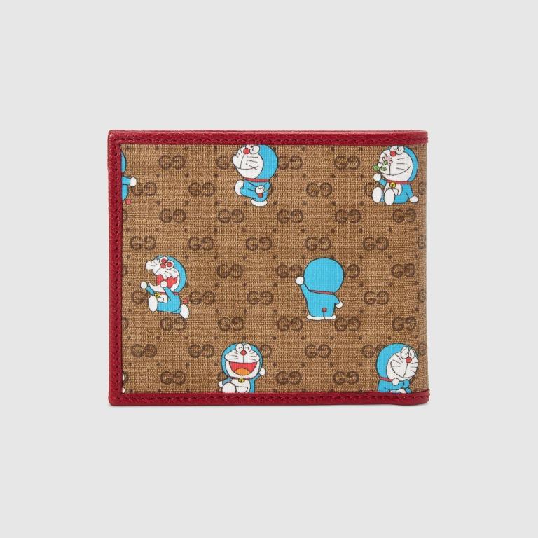 Gucci x Doraemon Bifold wallet., Men's Fashion, Watches & Accessories