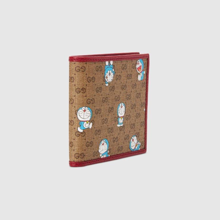 Gucci x Doraemon Bifold wallet., Men's Fashion, Watches & Accessories