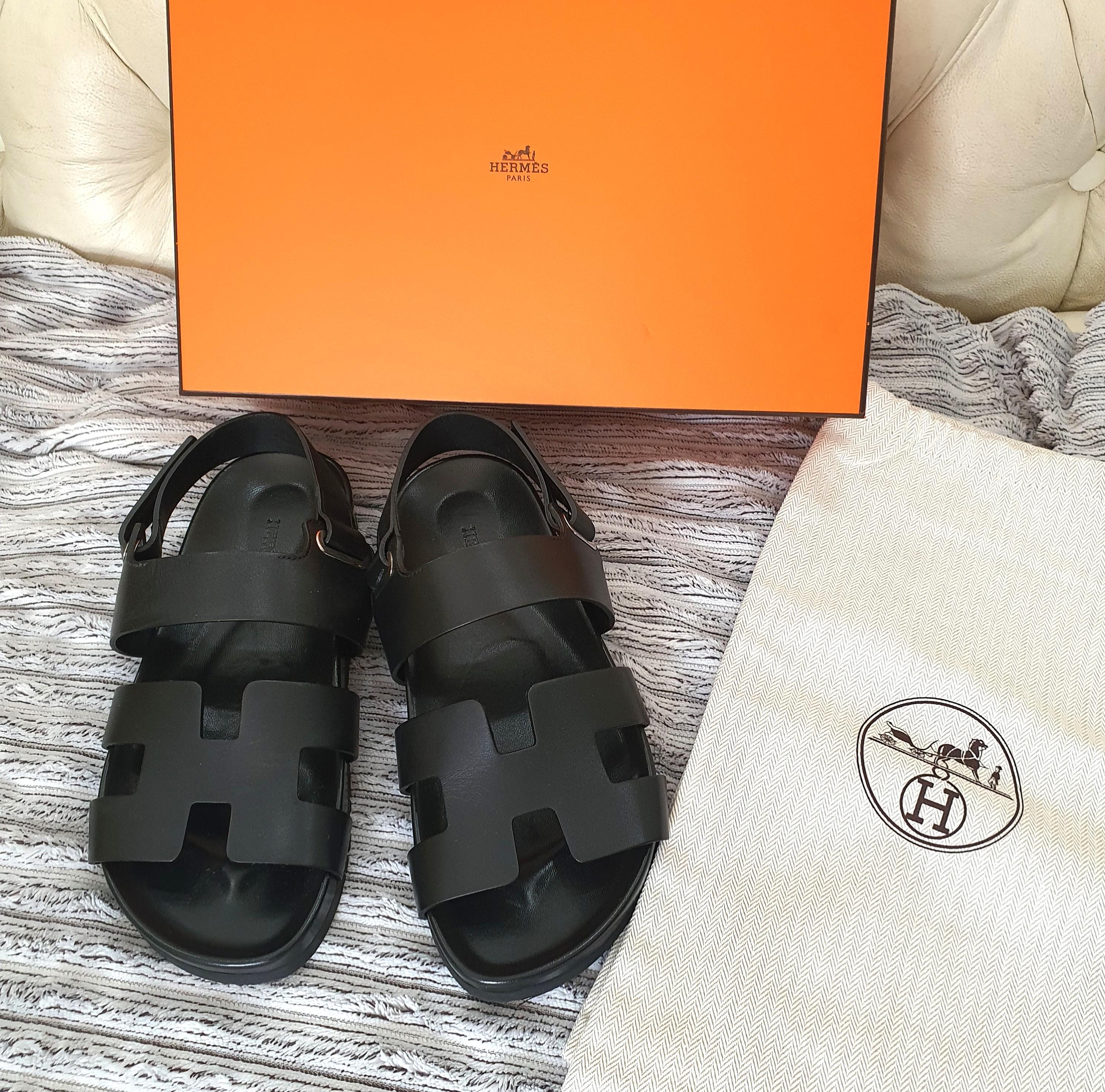 Full leather store sandals