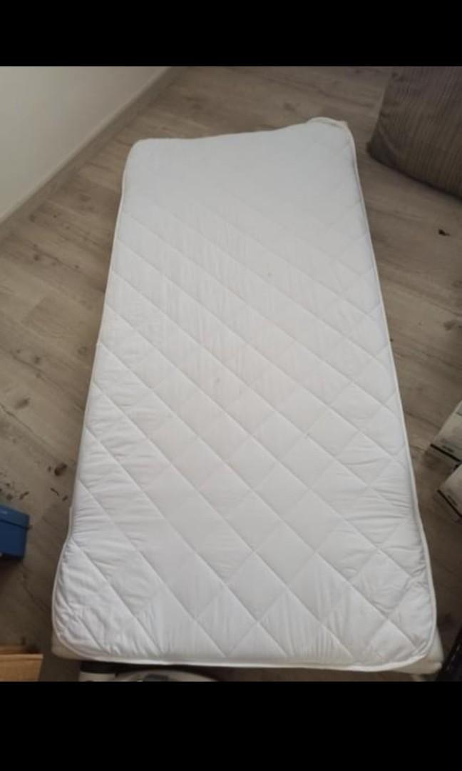 Ikea Sultan Single Mattress with Mattress Protector, Furniture & Home