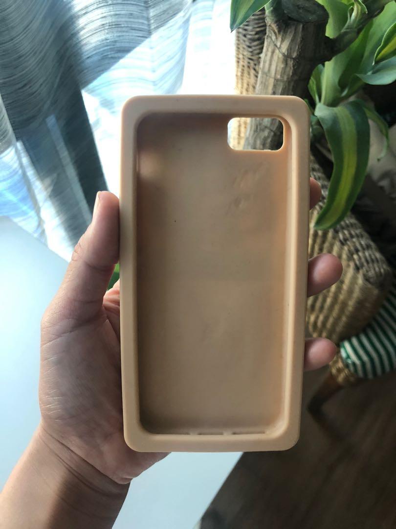 Iphone7/8 Moschino Rubber Case (Category: Cases & Sleeves) located in Mandaluyong City. Submitted by kdiv_ (Listing ID 1070221531, Image 2). Description: Well loved items, guaranteed authentic. Preloved | Store bought in Saks Fifth Avenue, US In pristine condition RFS: Upgraded phone MOP: BDO/GCash Shipping Fee to be shouldered by the buyer #vdayduo.