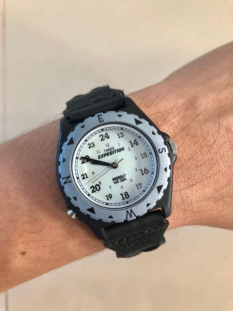 JAM TANGAN TIMEX EXPEDITION INDIGLO WATCH ORIGINAL ARLOJI BRANDED