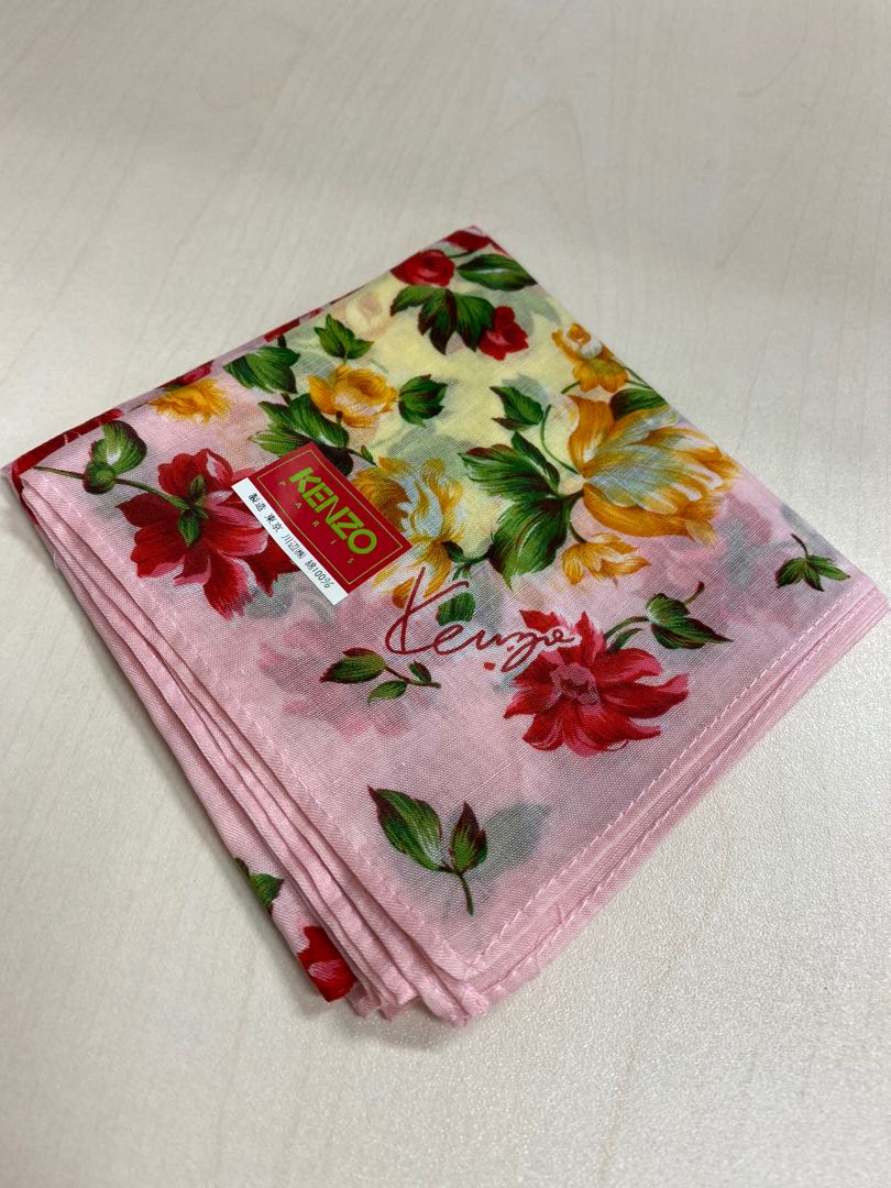 Kenzo vintage handkerchief 復古絲巾, 名 
