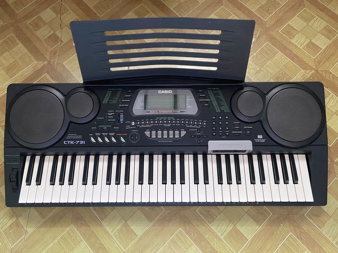 Keyboard casio ctk 731 sales
