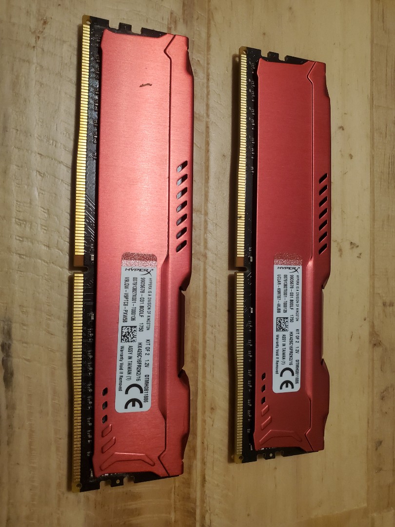 Hyperx fury ddr4 2666 c15 2x8gb deals