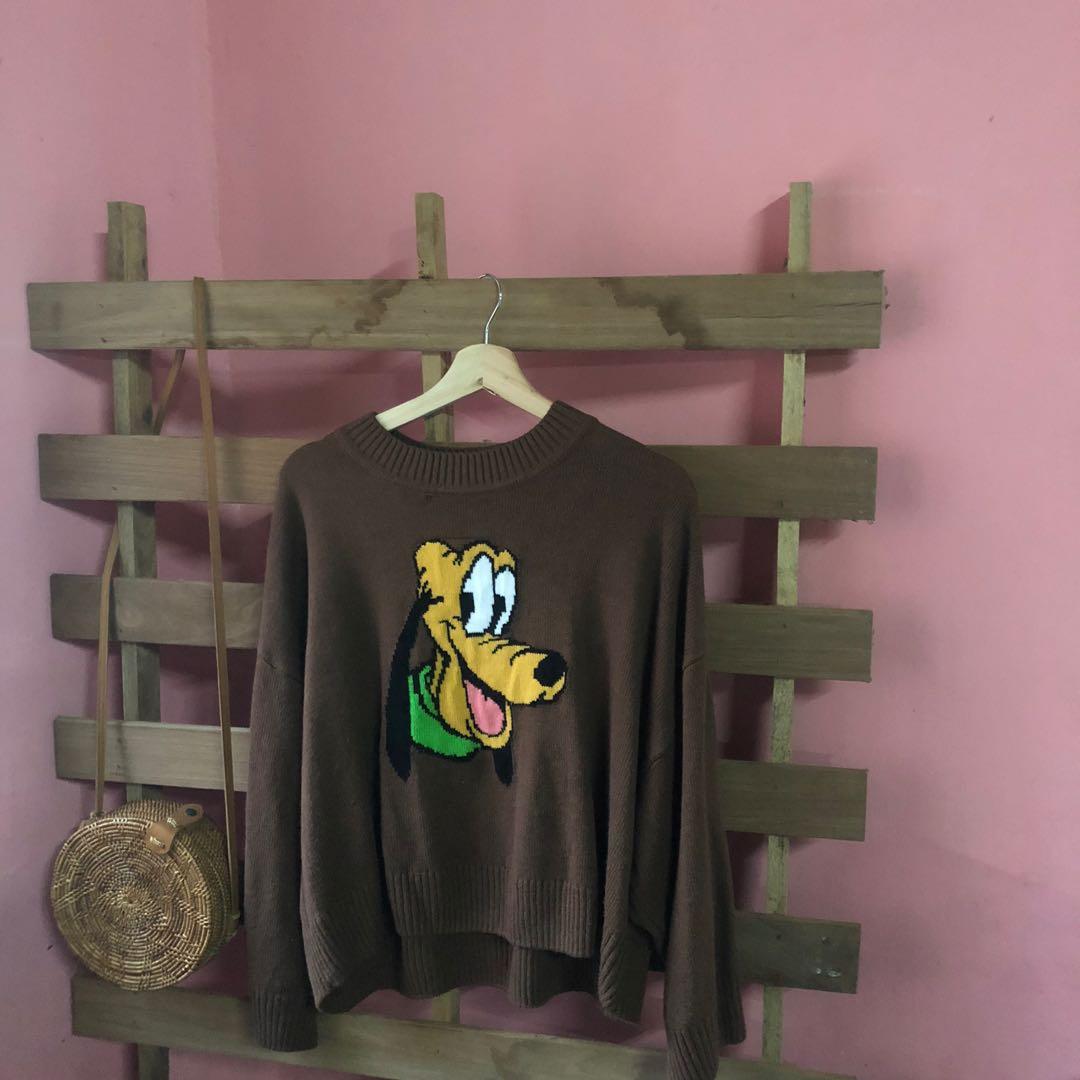 Knitwear cartoon, Women's Fashion, Tops 
