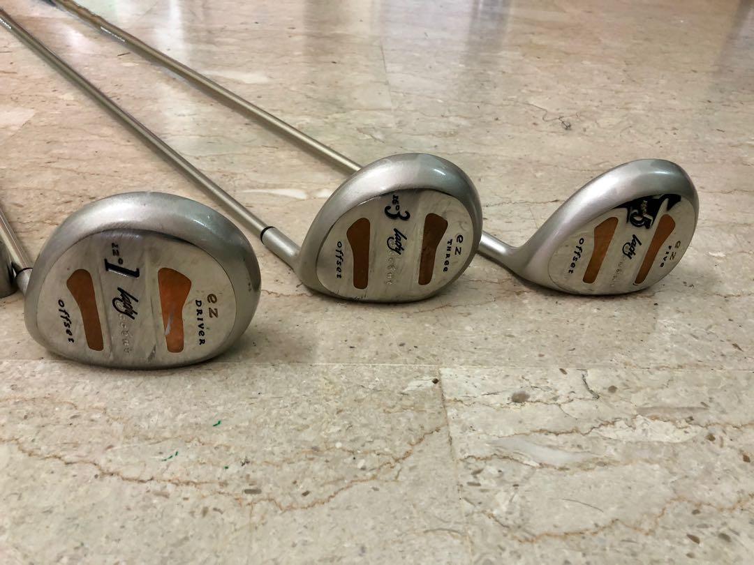 Golf Women Clubs La Jolla Offset EZ Driver Fairway + Mitsushiba GXD SET 11  USED