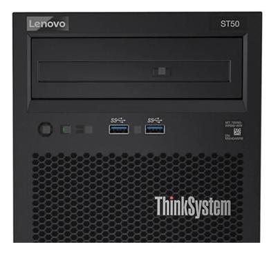[Server] Lenovo ThinkSystem ST50 Intel Xeon E-2104G 4+2C 65W 3.2GHz Processor Tower Server (Category: Computer Parts) located in Quezon City. Submitted by cccwsolutions.com (Listing ID 1071640372, Image 3). Description: ThinkSystem ST50 The optimal first server ThinkSystem ST50 is a compact, affordable, entry tower optimized for SMB, remote/branch offices, and small/home office Features and Benefits: Powerful yet affordable The Lenovo ThinkSystem