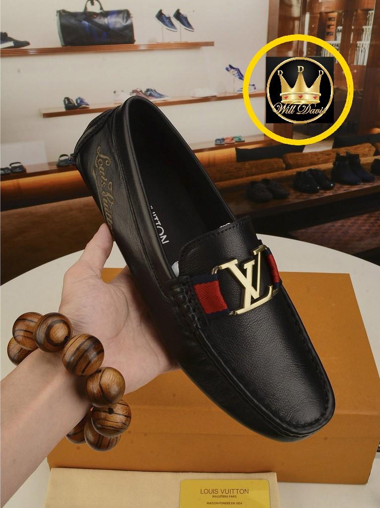 Louis Vuitton Elegant Loafer Shoes.💓, Men's Fashion, Footwear