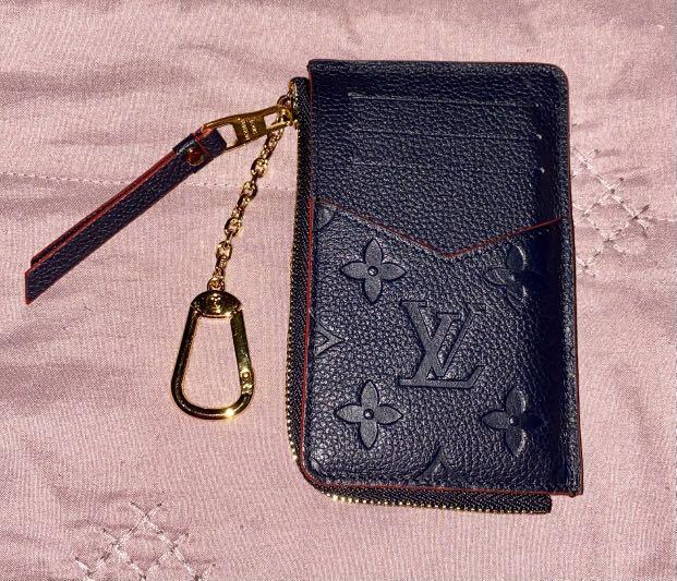 LV Recto Verso (Category: Luxury Bags & Wallets) located in Malabon City. Submitted by cherryhoarder (Listing ID 1071605981, Image 2). Description: LV recto verso empriente leather - comes with dustbag & box Rfs: decluttering. Dami ng wallet.