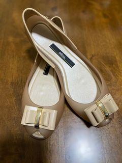 Melissa Peep Toe - Brown