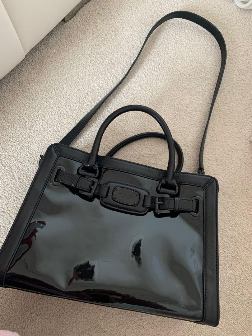 Michael Kors patent leather bag Women s Fashion Bags Wallets