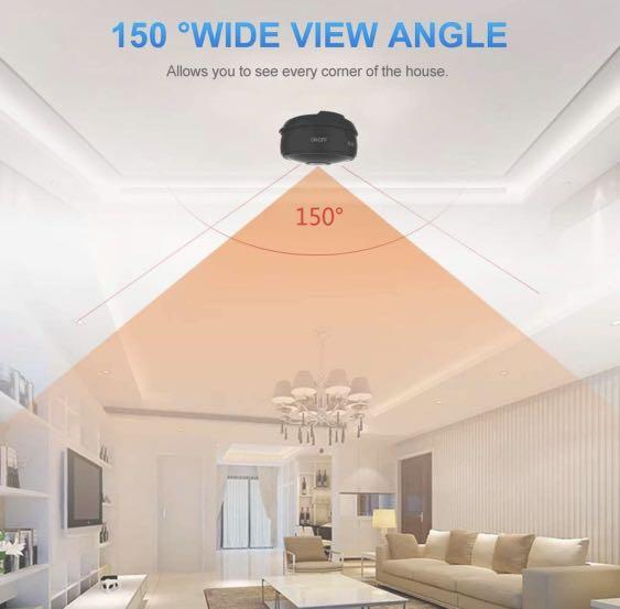 Mini Spy Camera MINLUK 1080P HD Hidden Cameras WiFi Wireless
