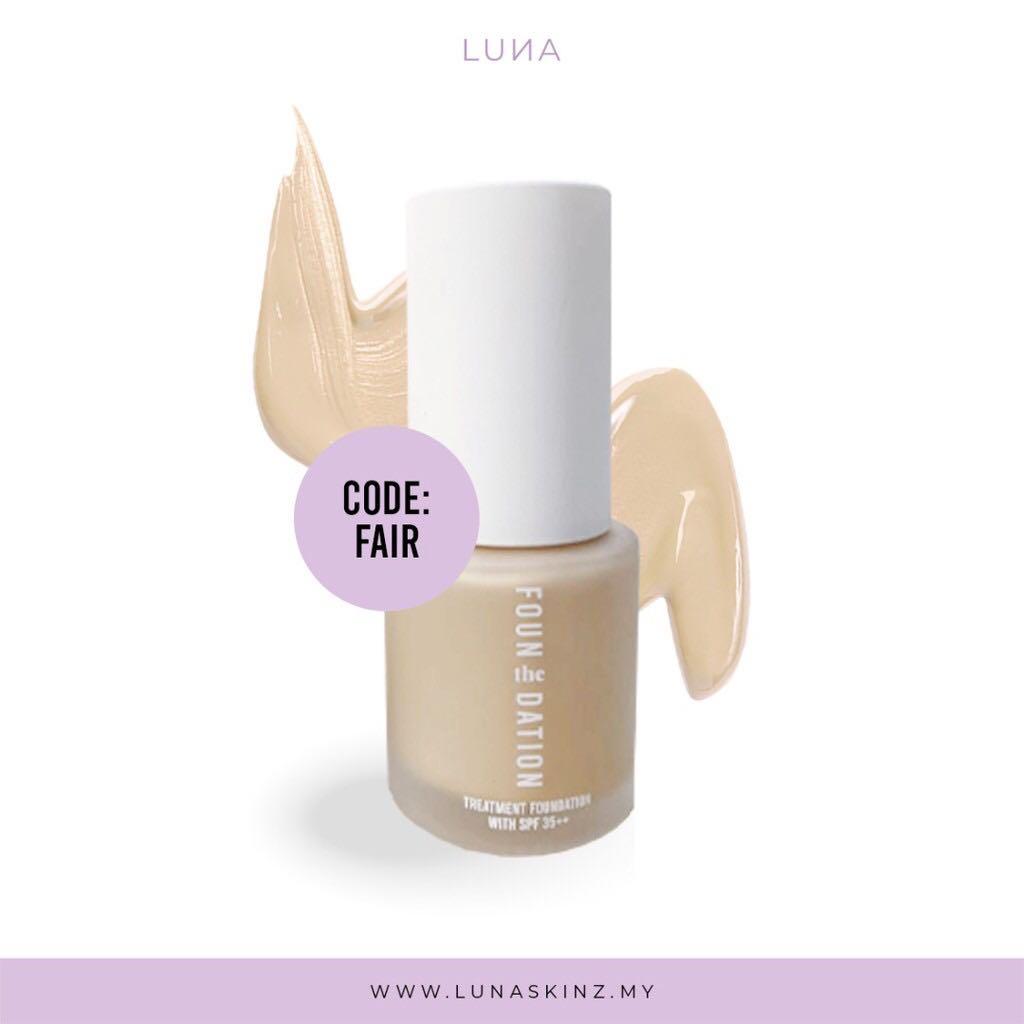 Mira Filzah Foundation Lunaskins Founthedation Beauty Personal Care Face Makeup On Carousell