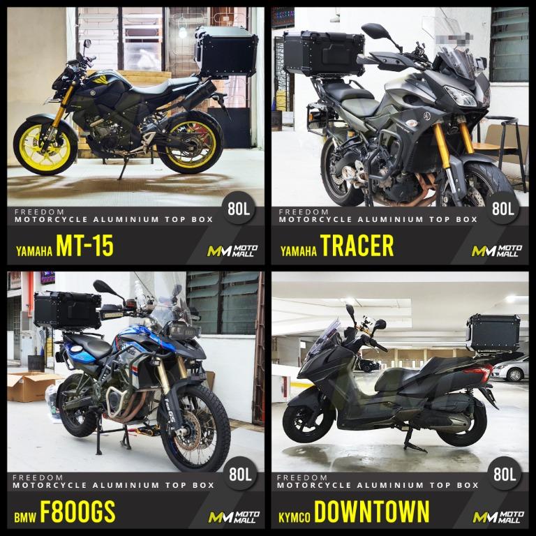 Motorcycle Aluminium Top Box with 3 month warranty, Motorcycles