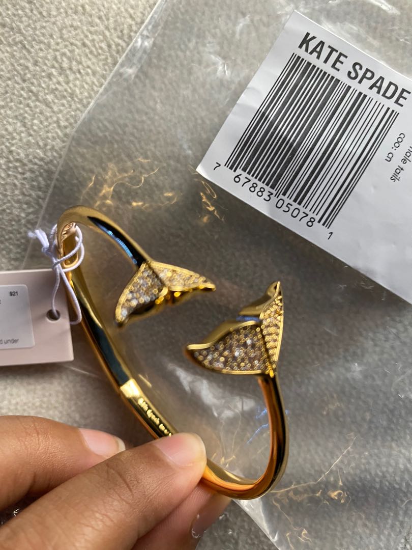 Kate spade top whale tail necklace
