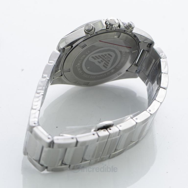 NEW Emporio Armani Sport Chronohgraph Blue Dial Men s Watch