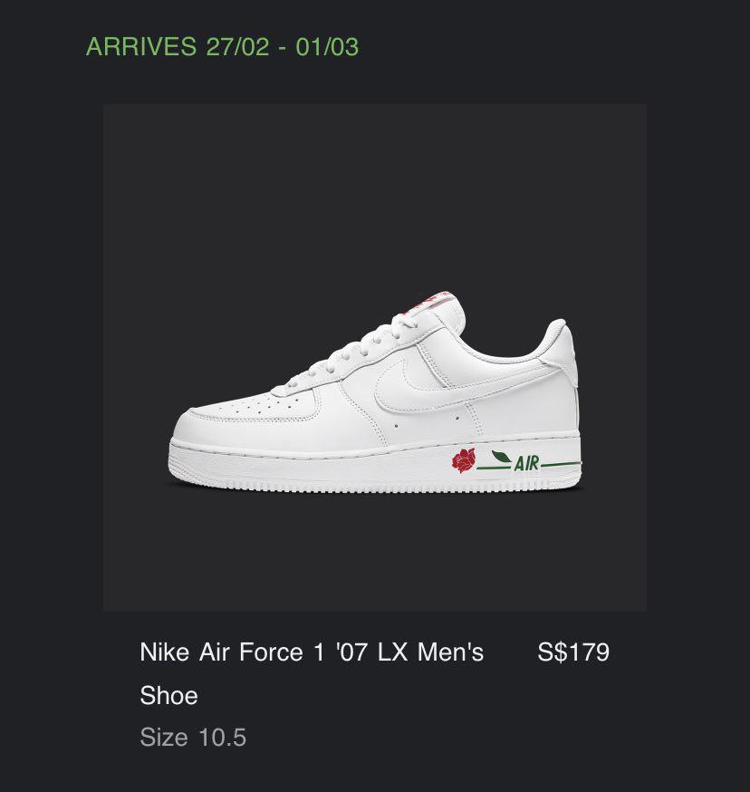 Nike Air Force 1 White Bag Men s Fashion Footwear Sneakers on Carousell