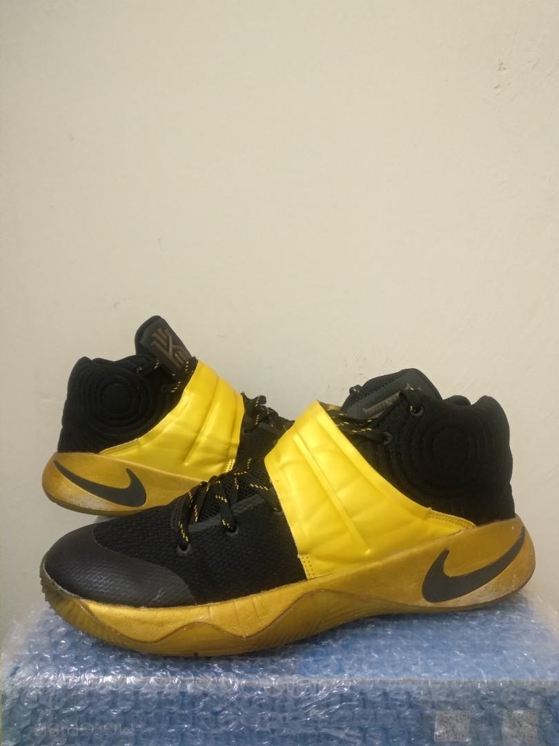 Kyrie 2 discount gold and black