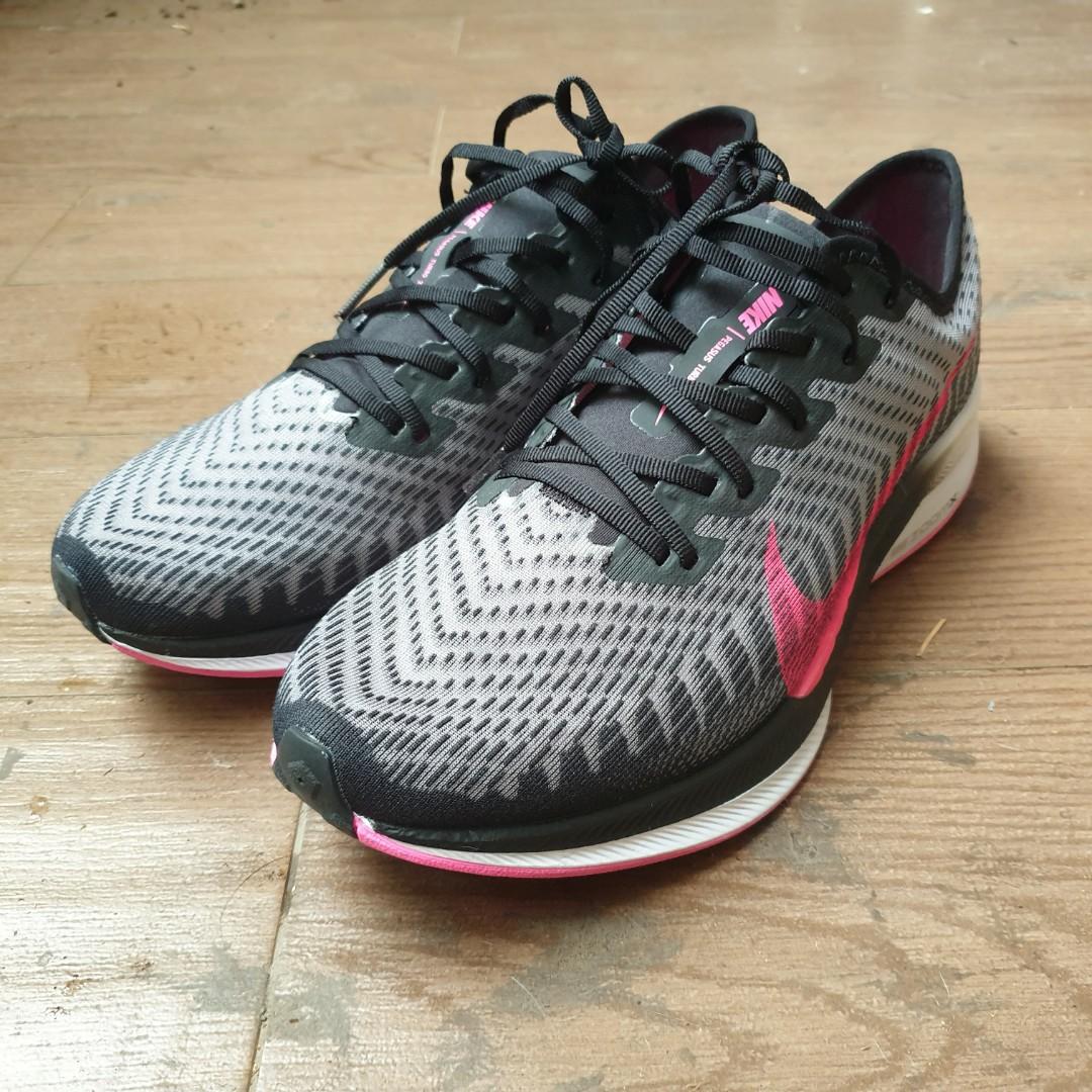 Nike Zoom Pegasus Turbo 2 Black Pink Blast AT2863 007 Running Shoe Men Men s Fashion Footwear Sneakers on Carousell