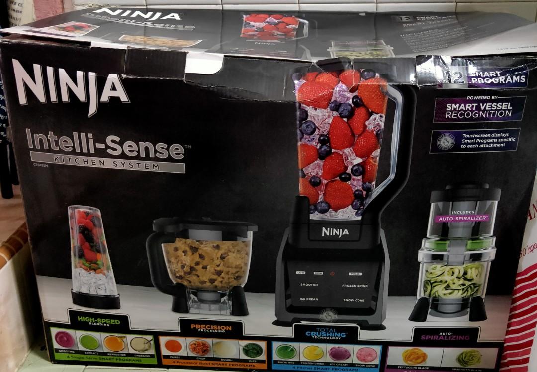 Ninja Blender Intellisense System Food Processor 1200W (CT682), TV