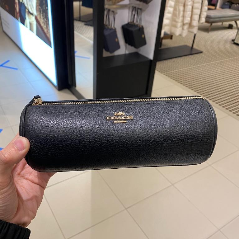 Coach makeup brush holder hot sale