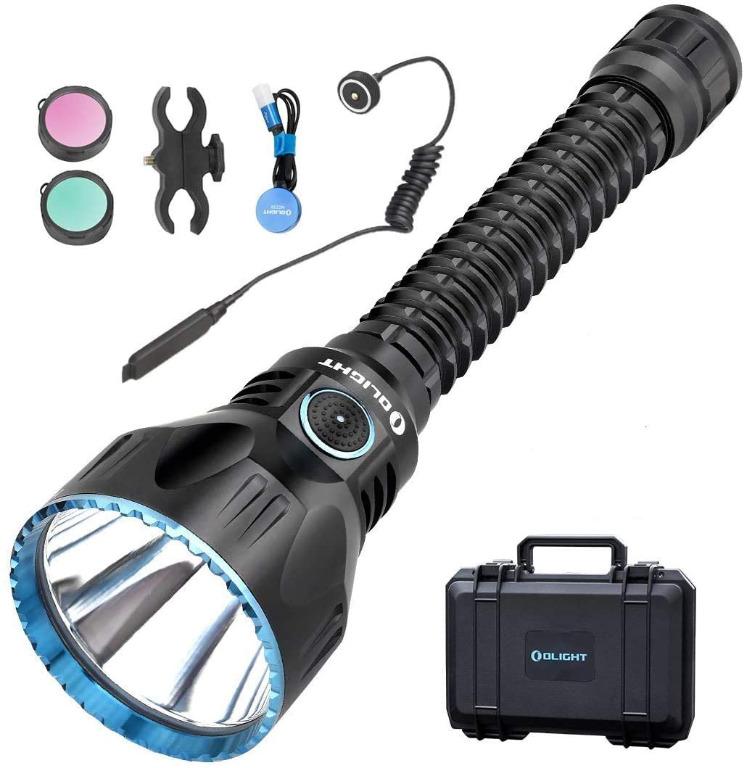 CentBest LED Flashlight Red Beam Cree Zoom Adjustable Focus Torch for Hunting  H 