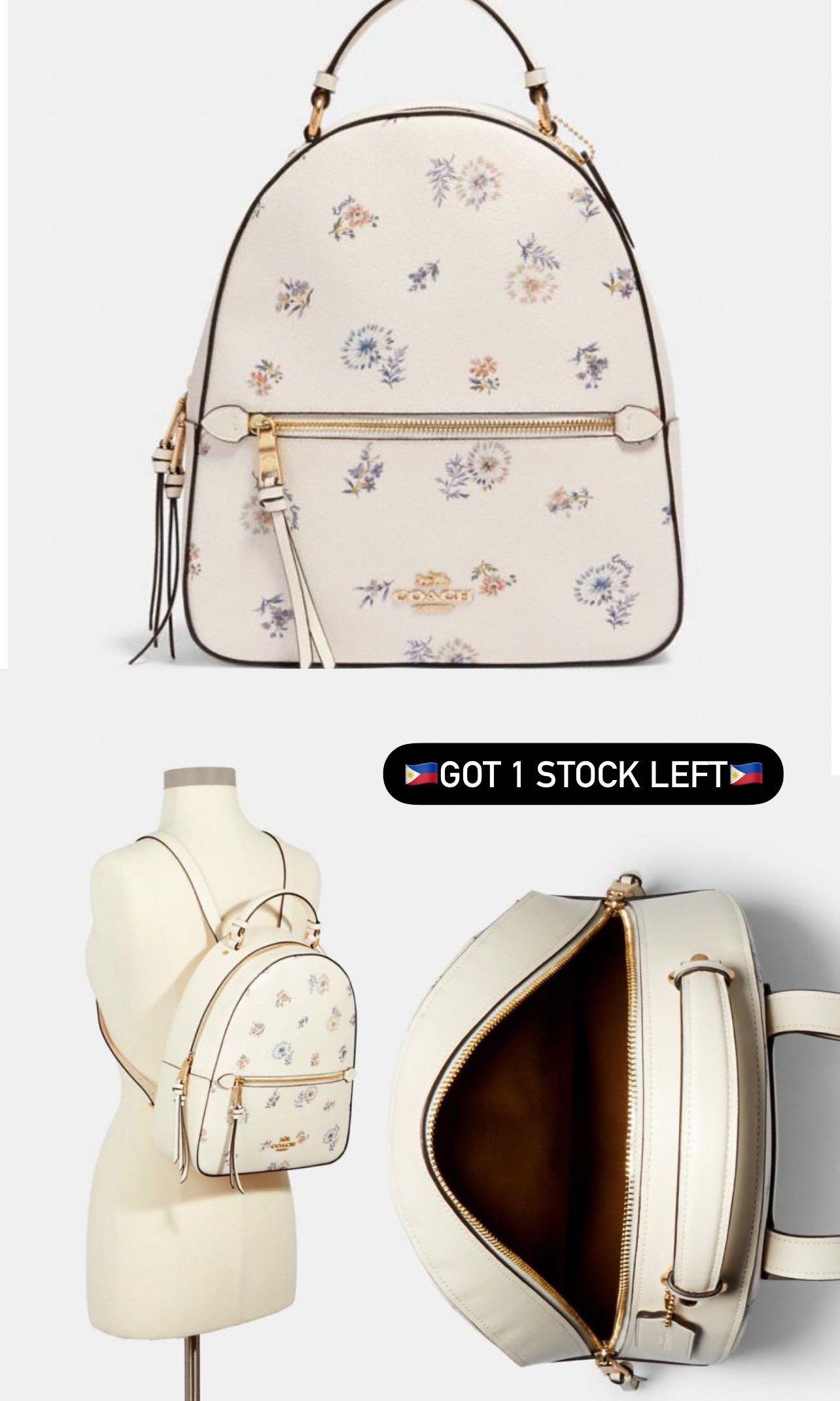 Coach shop dandelion backpack