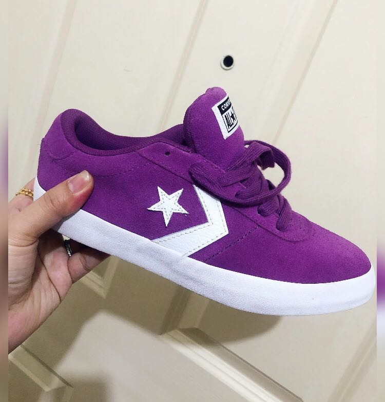 Original Converse shoes violet, Women's 
