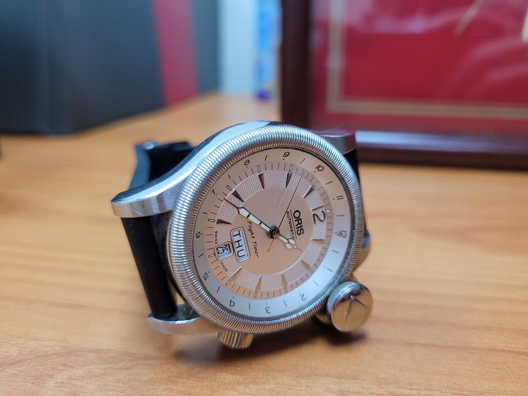 Oris flight timer day date