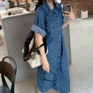 Oversized Denim Dress