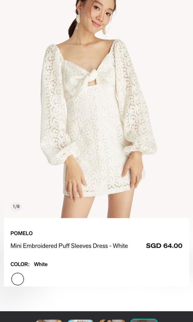 Daisy eyelet dress store