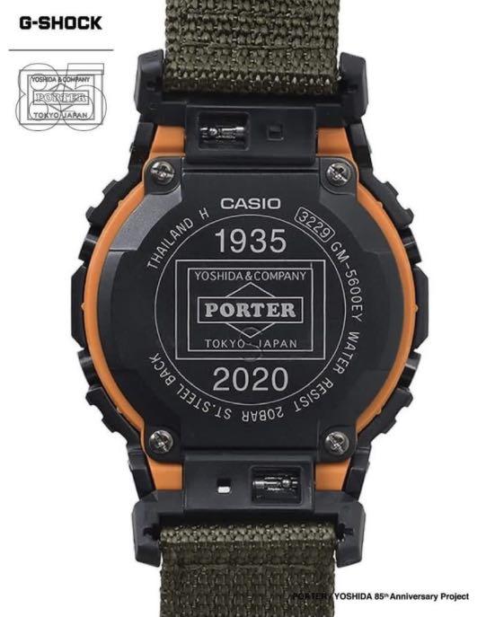 PORTER X CASIO G-SHOCK 85th Special Edition, 名牌, 手錶- Carousell